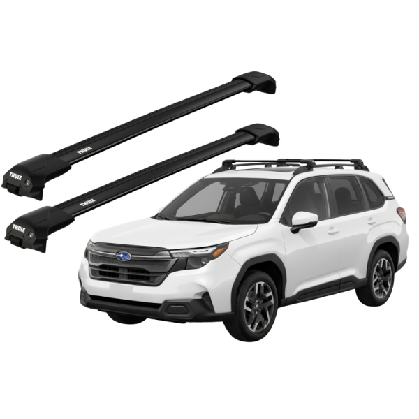 Barras Thule SUBARU Forester 25- RE / EDGE Flush Black