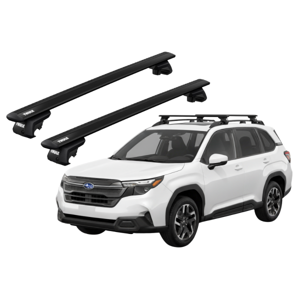 Barras Thule SUBARU Forester 25- RE / WingBar EVO Black