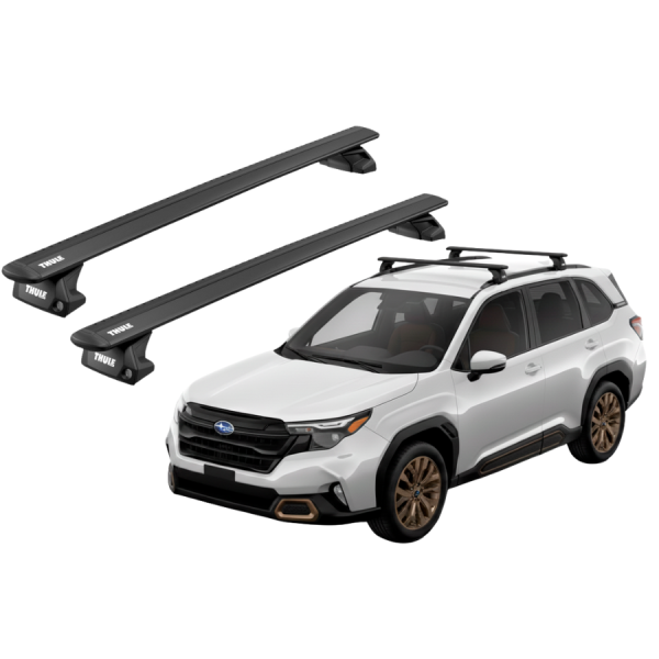 Barras Thule SUBARU Forester 25- RA / WingBar EVO Black