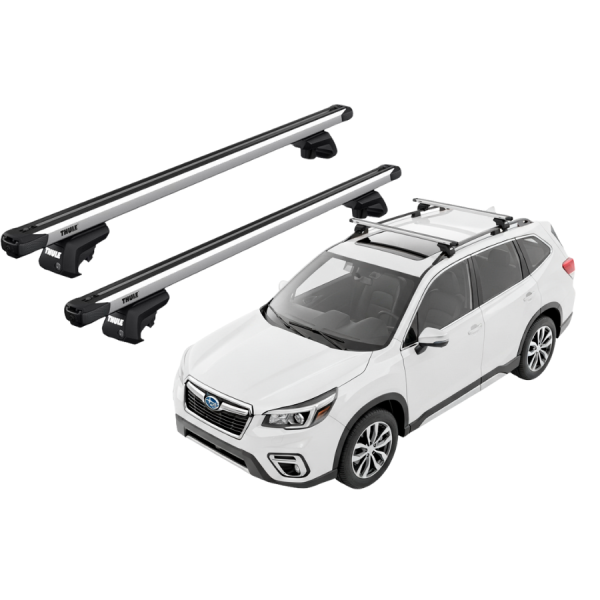 Barras Thule SUBARU Forester 19-24 RE / SlideBar EVO