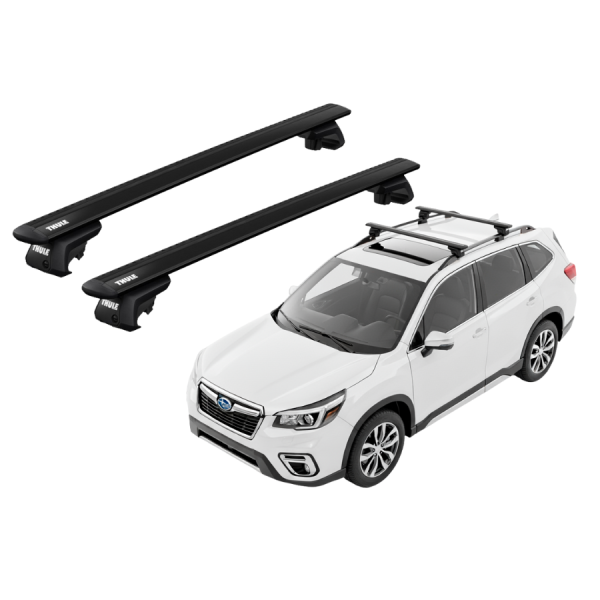 Barras Thule SUBARU Forester 19-24 RE / WingBar EVO Black