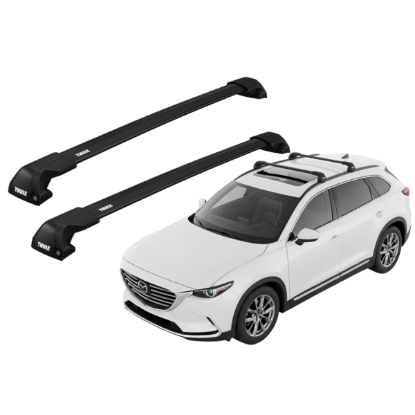 Barras Thule MAZDA CX-9 16-23 RA / EDGE Flush BLACK