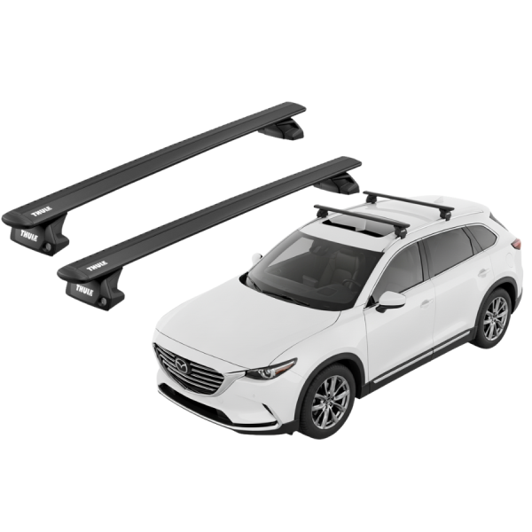 Barras Thule MAZDA CX-9 16-23 RA / WingBar EVO BLACK