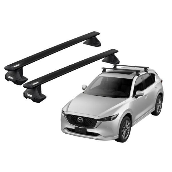 Barras Thule MAZDA CX-5 17- TN / WingBar EVO Black