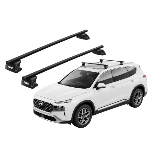 Barras Thule HYUNDAI Santa Fe 18-23 RA / SquareBar EVO