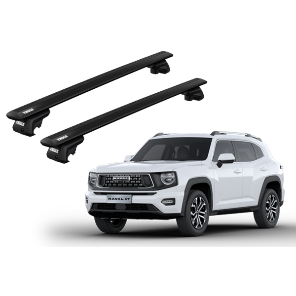 Barras Thule GREAT WALL H7 25- RE / WingBar EVO Black