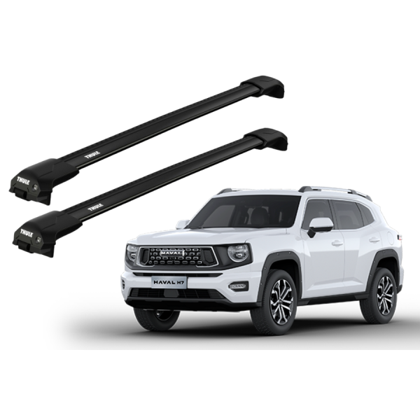 Barras Thule GREAT WALL H7 25- RE / EDGE Flush Black