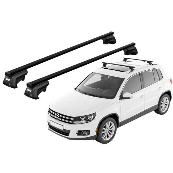 Barras Thule VOLKSWAGEN Tiguan 07-16 RE / SquareBar EVO