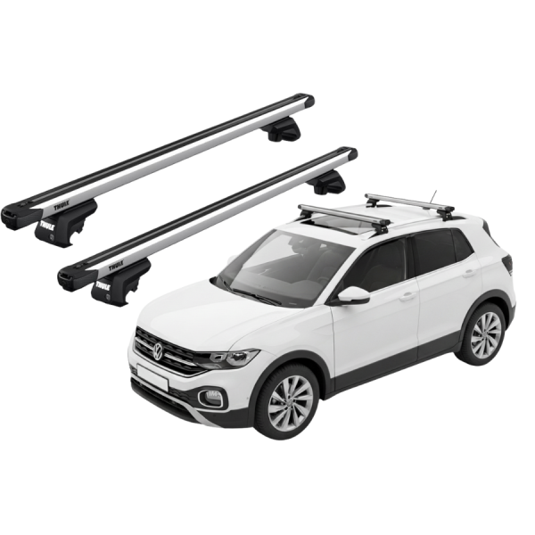 Barras Thule VOLKSWAGEN T-Cross 19- RE / SlideBar EVO