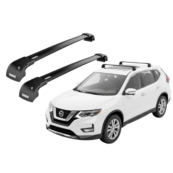 Barras Thule NISSAN X-Trail 14-21 PF / WingBar EDGE Black