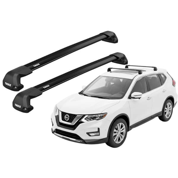 Barras Thule NISSAN X-Trail 14-21 PF / EDGE Flush BLACK