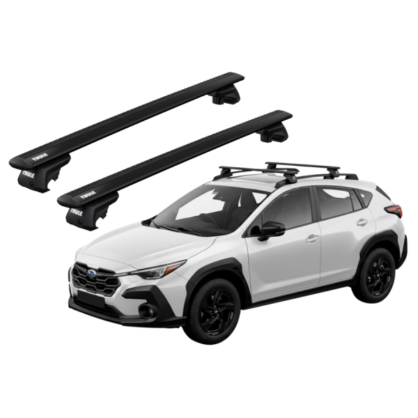 Barras Thule SUBARU Crosstrek 23- RE / WingBar EVO Black