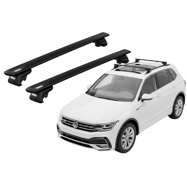 Barras Thule VOLKSWAGEN Tiguan 24- RE / WingBar EVO Black