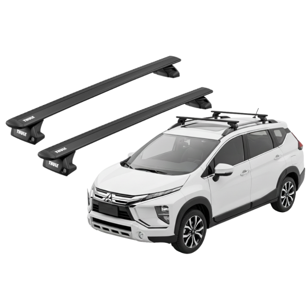 Barras Thule MITSUBISHI Xpander Cross 19- RE / Wingbar EVO Black