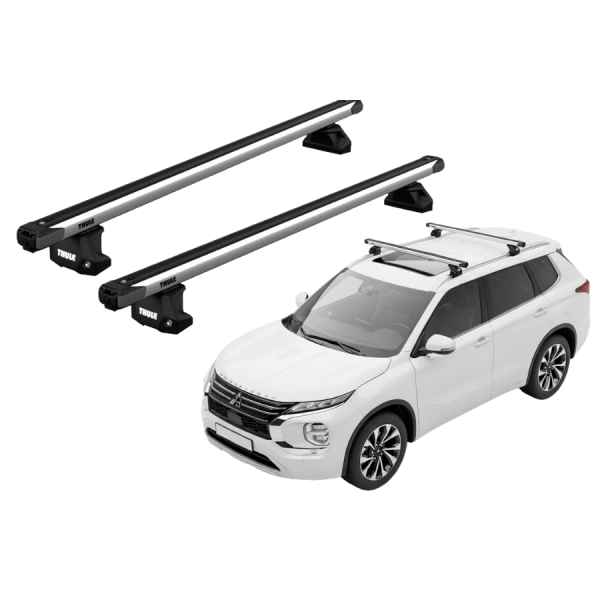Barras Thule MITSUBISHI Outlander 22- RA / SlideBar EVO