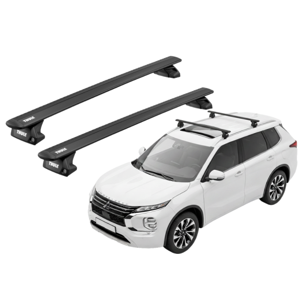 Barras Thule MITSUBISHI Outlander 22- RA / WingBar EVO BLACK