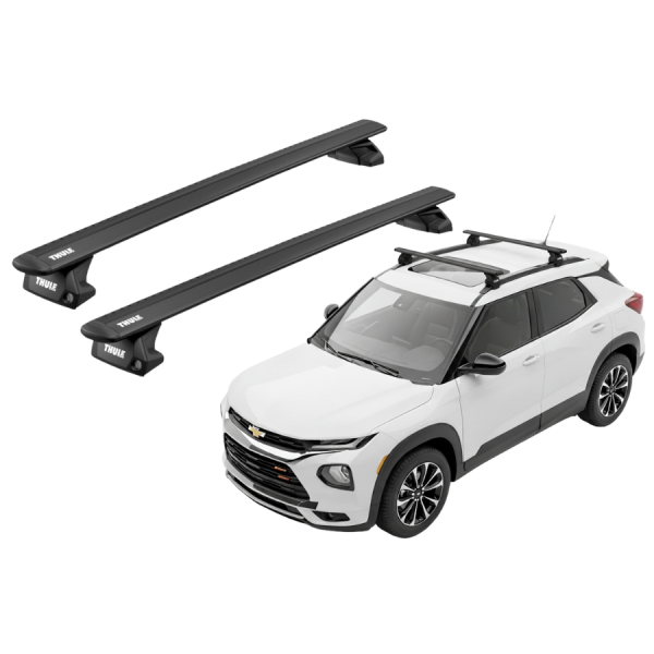 Barras Thule CHEVROLET TrailBlazer 21- 24 RA / WingBar EVO Black