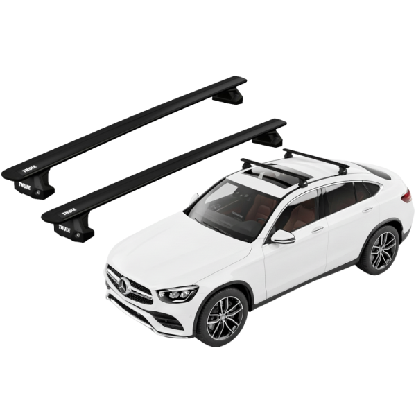 Barras Thule MERCEDES BENZ GLC 17-23 PF / WingBar EVO Black