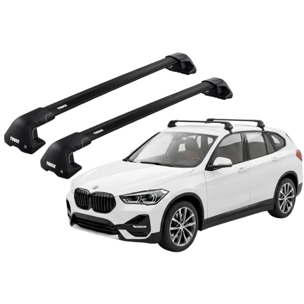 Barras Thule BMW X1 23- TN / EDGE Flu BK
