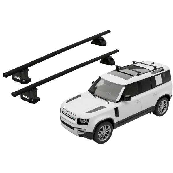 Barras Thule LAND ROVER Defender 90/110/130 20- TP / SquareBar EVO