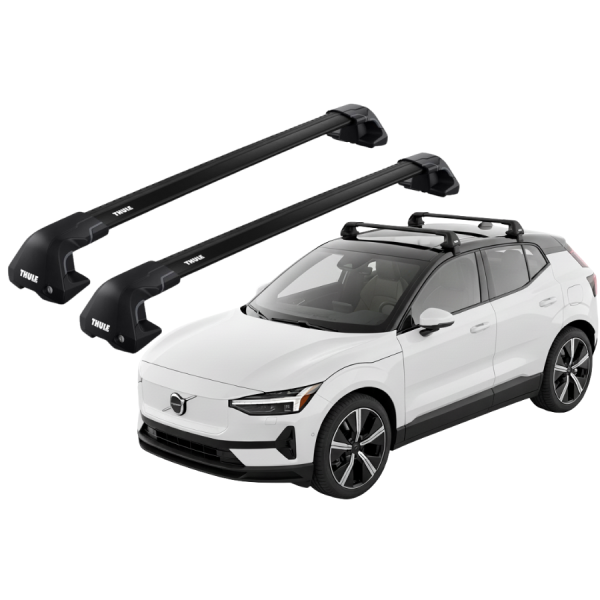 Barras Thule VOLVO EX30 24- TN / EDGE Flush Black