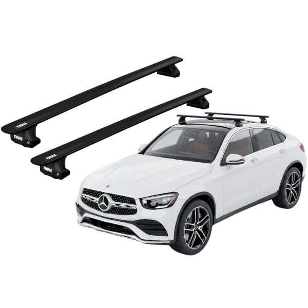 Barras Thule MERCEDES BENZ GLC Coupé 23- PF / WingBar EVO Black
