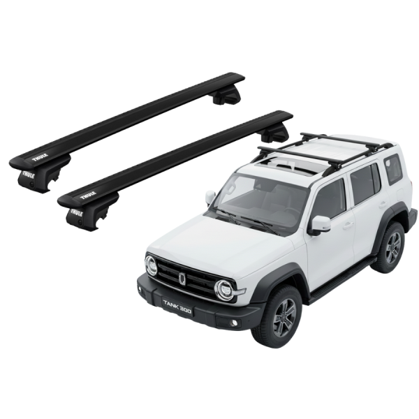 Barras Thule GREAT WALL Tank 300 23- RE / WingBar EVO Black
