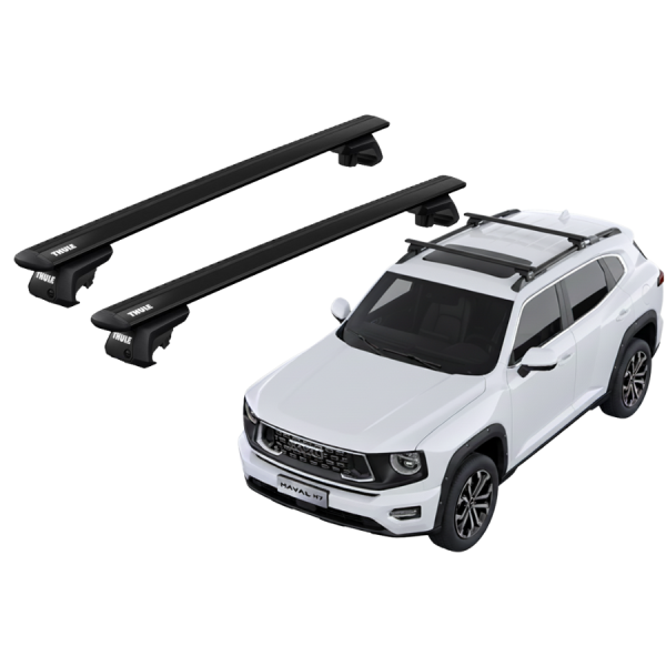 Barras Thule GREAT WALL H7 25- RE / WingBar EVO Black
