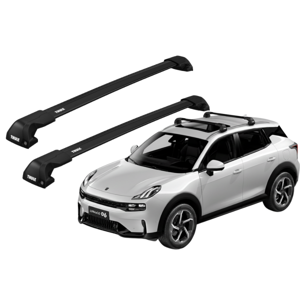 Barras Thule LYNK & CO 06 24- RA / EDGE Flush Black