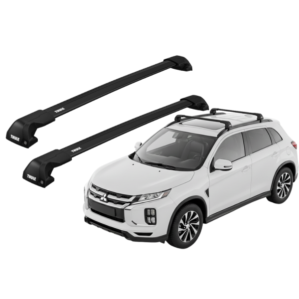 Barras Thule MITSUBISHI ASX 21-24 RA / EDGE Flush Black