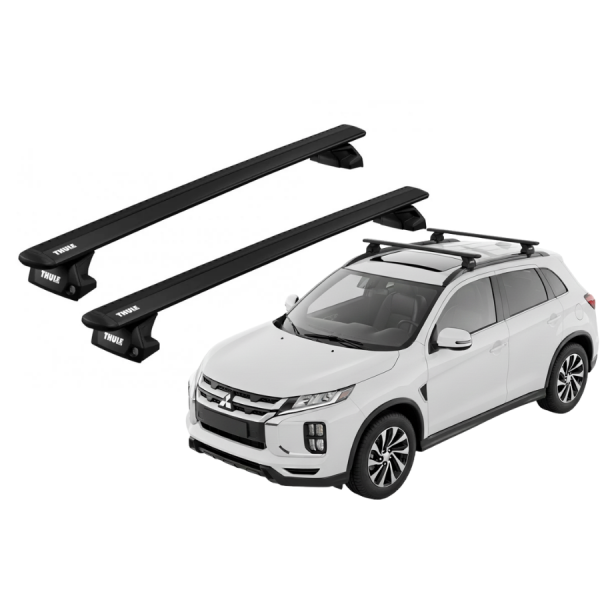 Barras Thule MITSUBISHI ASX 21-24 RA / WingBar EVO Black