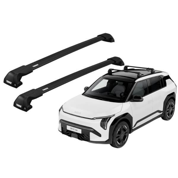 Barras Thule KIA EV3 25- RA / EDGE Flush Black