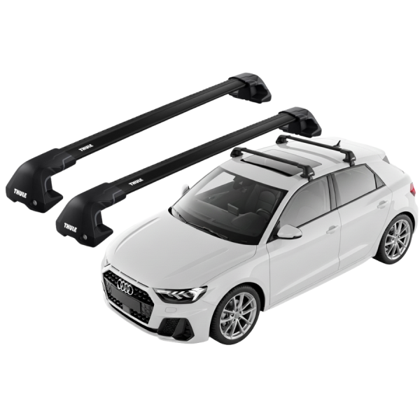 Barras Thule AUDI A1 19- TN / EDGE Flush Black