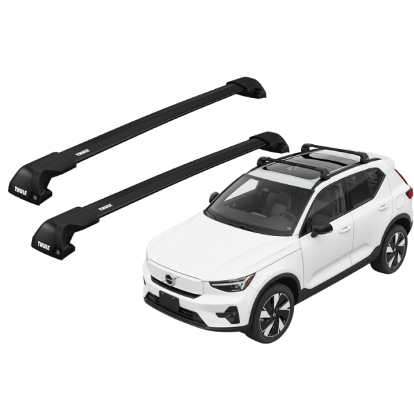 Barras Thule VOLVO EX40 24- RA / EDGE FLUSH BLACK