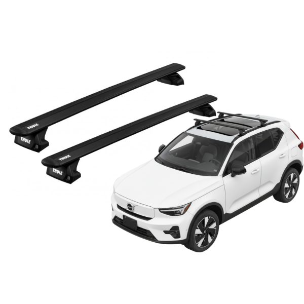 Barras Thule VOLVO EX40 24- RA / WingBar EVO Black