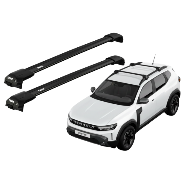 Barras Thule RENAULT Duster 25- RE / EDGE FLUSH BLACK