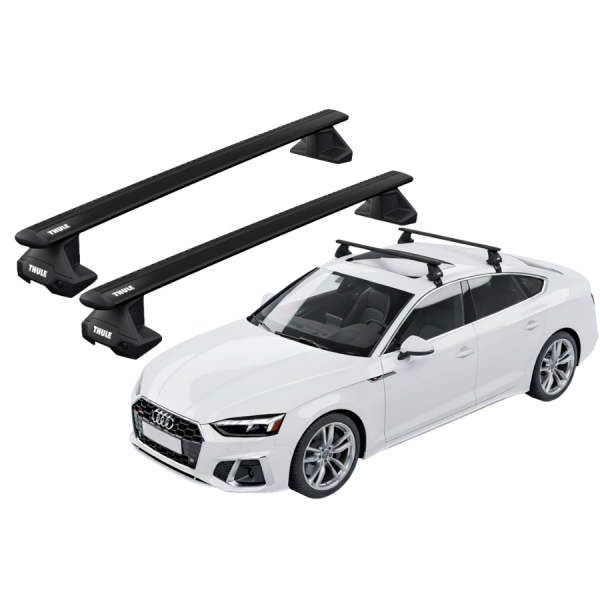 Barras Thule AUDI A5 Sportback 17-24 TN / WingBar EVO Black