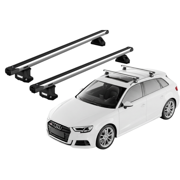 Barras Thule AUDI A3 Sportback 13-20 RA / SlideBar EVO