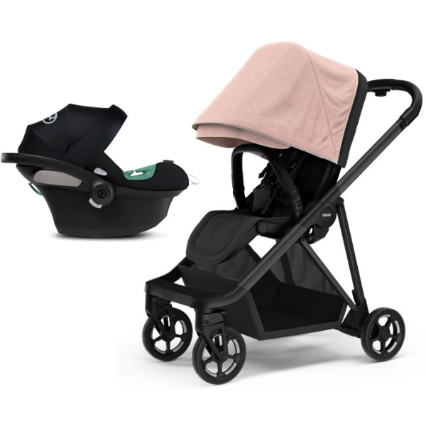 Thule Shine Misty Rose + Cybex Nido Aton B2 I-Size