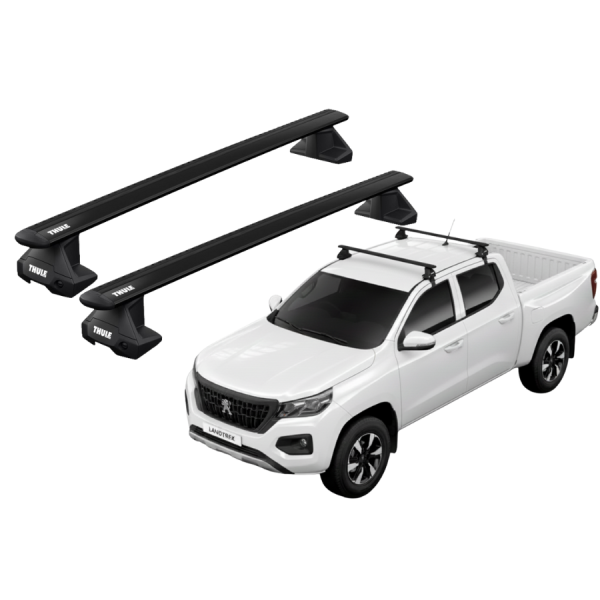 Barras Thule PEUGEOT Landtrek 23- TN / WingBar EVO Black