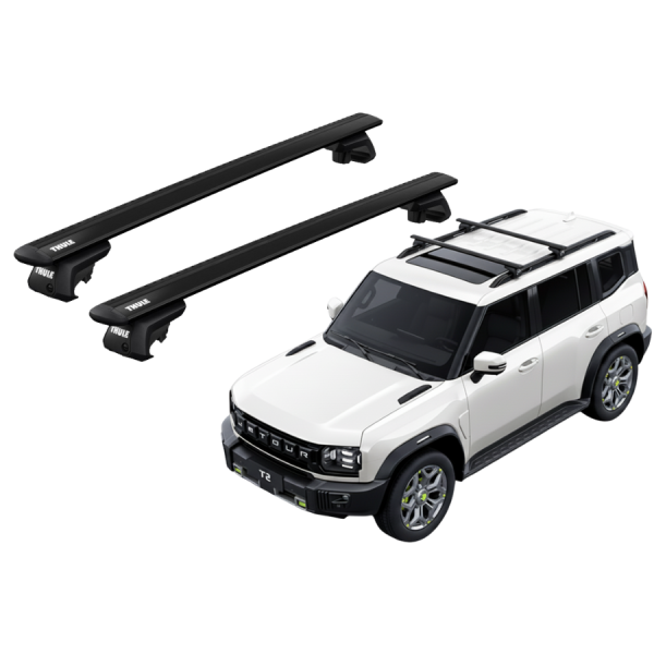 Barras Thule JETOUR T2 22- RE / WingBar EVO BLACK