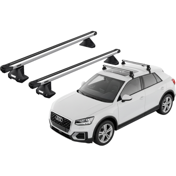 Barras Thule AUDI Q2 17- TN / SlideBar EVO