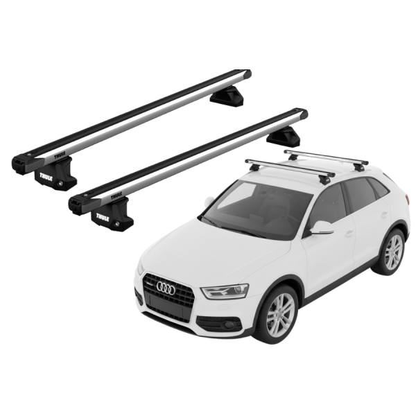 Barras Thule AUDI Q3 12-18 RA / SlideBar EVO