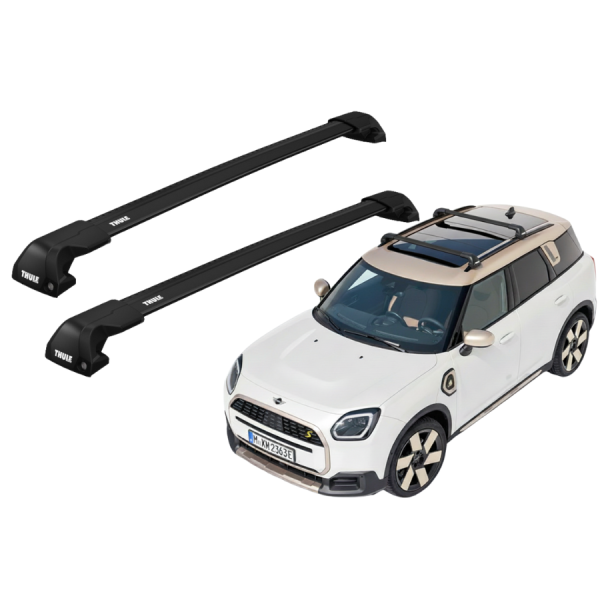 Barras Thule MINI Countryman 24- RA / EDGE FLUSH BLACK