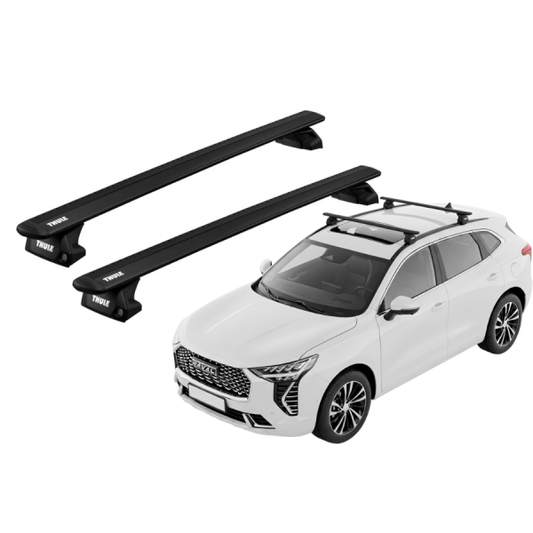Barras Thule HAVAL Jolion 21- RA / WingBar EVO Black