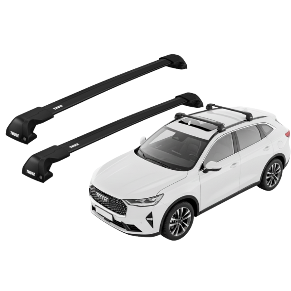 Barras Thule HAVAL H6 21- RA / EDGE Flush Black