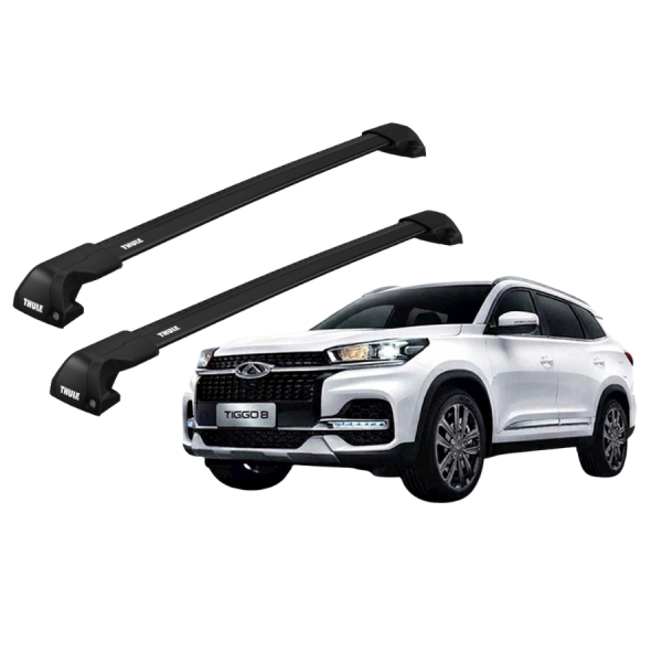 Barras Thule CHERY Tiggo 8 18-24 RA / EDGE Flush Black