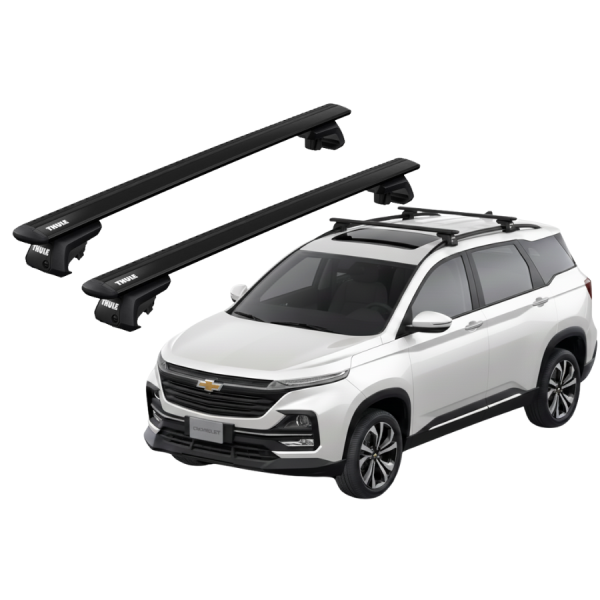 Barras Thule CHEVROLET Captiva 21- RE / WingBar EVO Black