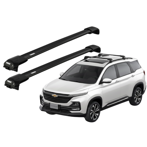Barras Thule CHEVROLET Captiva 21- RE / EDGE Flush Black
