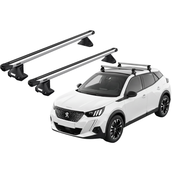Barras Thule PEUGEOT 2008 20- TN / SlideBar EVO
